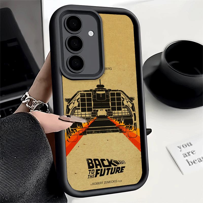 Phone Case for Samsung Galaxy S26 S25 Ultra S24 FE Back To The Future Shell S23 Plus S22 + S21 S20 5G Soft Silicone Funda