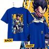 Anime Dragon Ball Vegeta Pure Cotton Tshirt 2026 Summer KidsUnisexsWomens Fashion Casual Short Sleeved Tshirt Streetwear Y2k