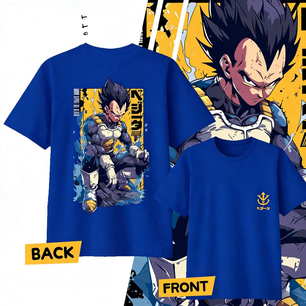 Anime Dragon Ball Vegeta Pure Cotton Tshirt 2026 Summer KidsUnisexsWomens Fashion Casual Short Sleeved Tshirt Streetwear Y2k
