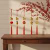 2027 Chinese New Year Goat Hanging Ornament Red Tassel Lucky Spring Festival Decor Gifts