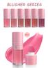 Fit Colors 3D Liquid Highlighter & Contour Blush - Matte & Pearlescent Multifunctional Makeup Brightener.