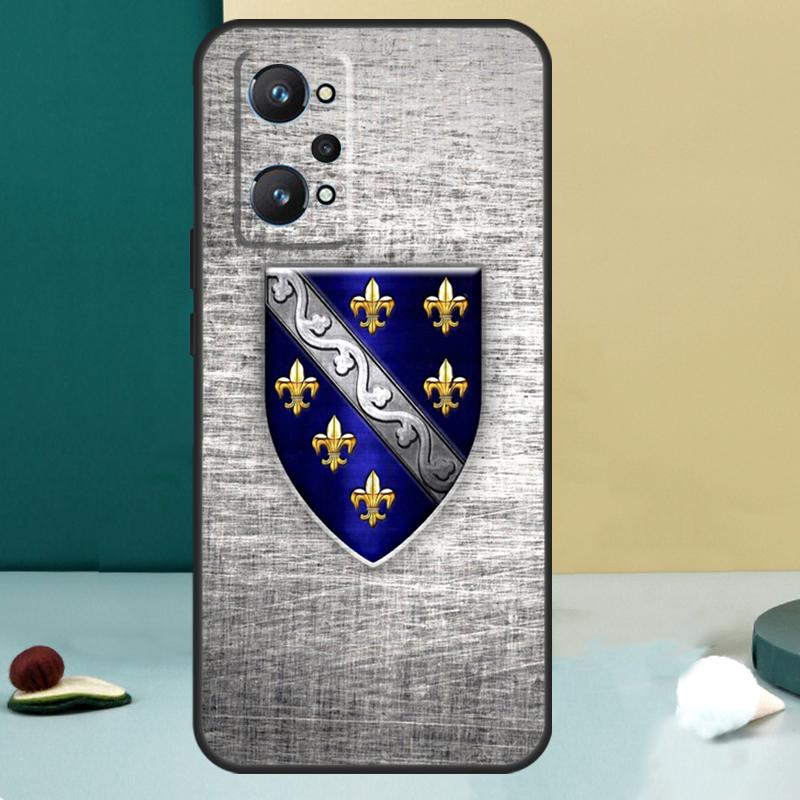 Bosnia and Herzegovina Flag For Realme GT 7 Pro GT 5 6 6T C67 C61 C55 C53 C51 C21Y C25S C75 10 11 12 13 14 Pro Plus Case