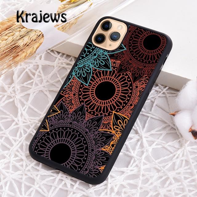 Floral Paisley Flower Mandala For iPhone 17 Air 16 Phone Case Cover 15 14 plus 12 13 pro max coque