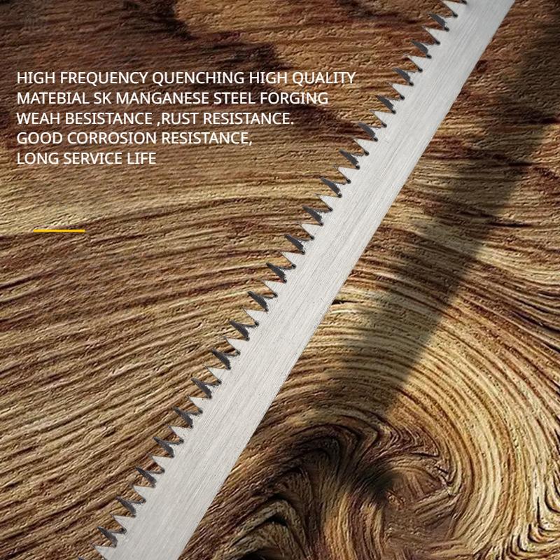 Mini Handsaw Garden Saw SK5 Steel Saw Tools Wooden Handle Woodworking Saw 340mm Convenient For Wall Panel Bending
