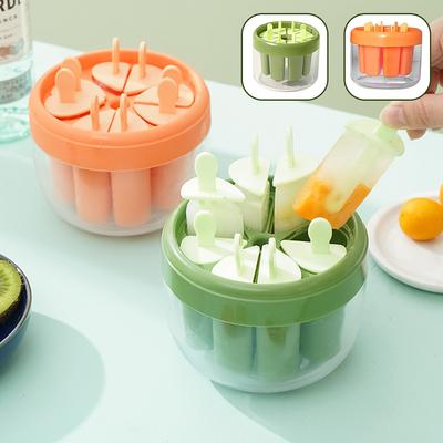 Stampi per ghiaccioli a triangoli di plastica, utensili per la preparazione del gelato a sgancio rapido, forniture da cucina
