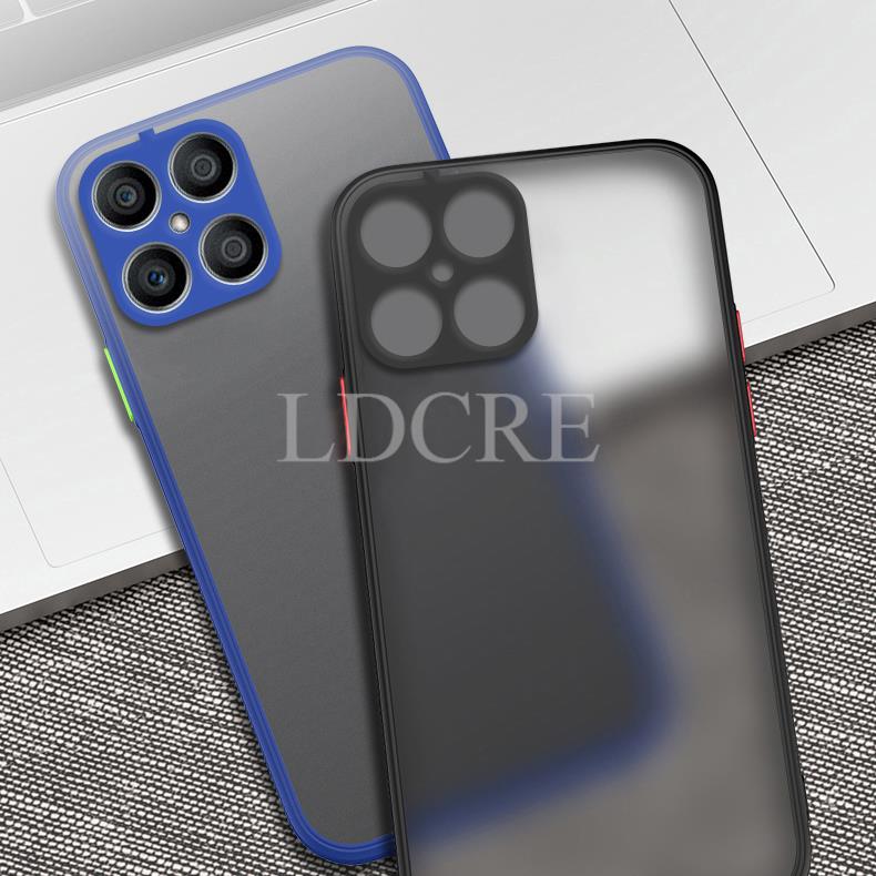 For Honor X8 Case Silicone New Matte Transparent Phone Cover Honor X8 X8A X9A X7A Case Bumper Shell Protector For Honor X8 Cover