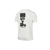 T Shirts Men's Ecru Crew Neck Moderate Straight Fit DQ1906-133