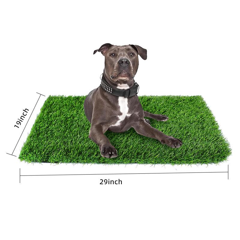 Wholesale Washable Artificial Grass Dog Toilet Professional Synthetic Grass Reusable Puppy Pee Pad Turf Dog Potty