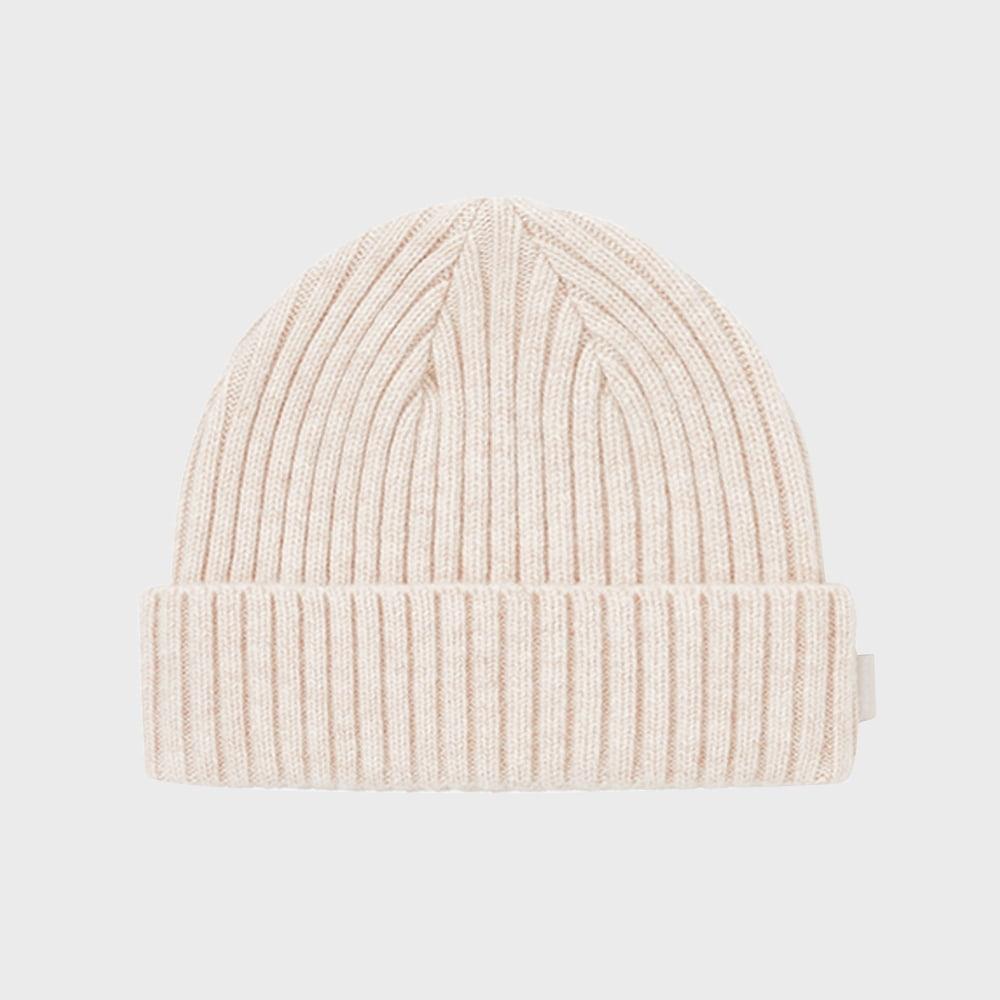 Это Никогда Не Так Просто Шерстяная Шапка-Бини Бежевая F