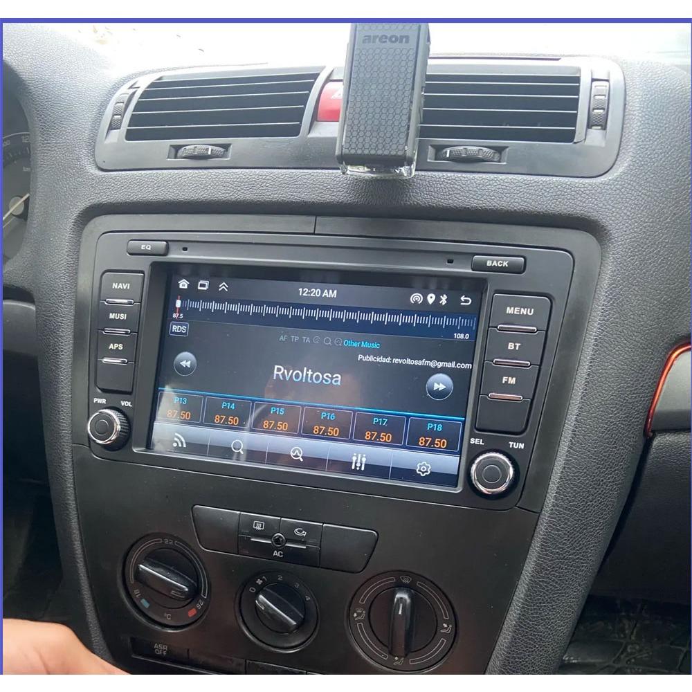 8 tommer Bilradio Android for Skoda Octavia 2 A5 2004-2013 Auto Multimedia Stereo Navigasjon 1+32GB