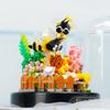 Non-Toxic Micro Building Block Flower With Dust Cover Mini Eternal Life Bouquet Assembling Toys For Kid Brick Ornament Decor Romantic Gift