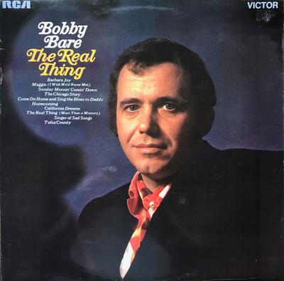LP Schallplatte BOBBY BARE - The Real Thing LSA3032 RCA Victor 1971 UK Folk Gebraucht