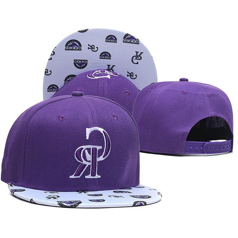 Colorado Rockies Baseball Cap Adjustable Hip Hop Style All