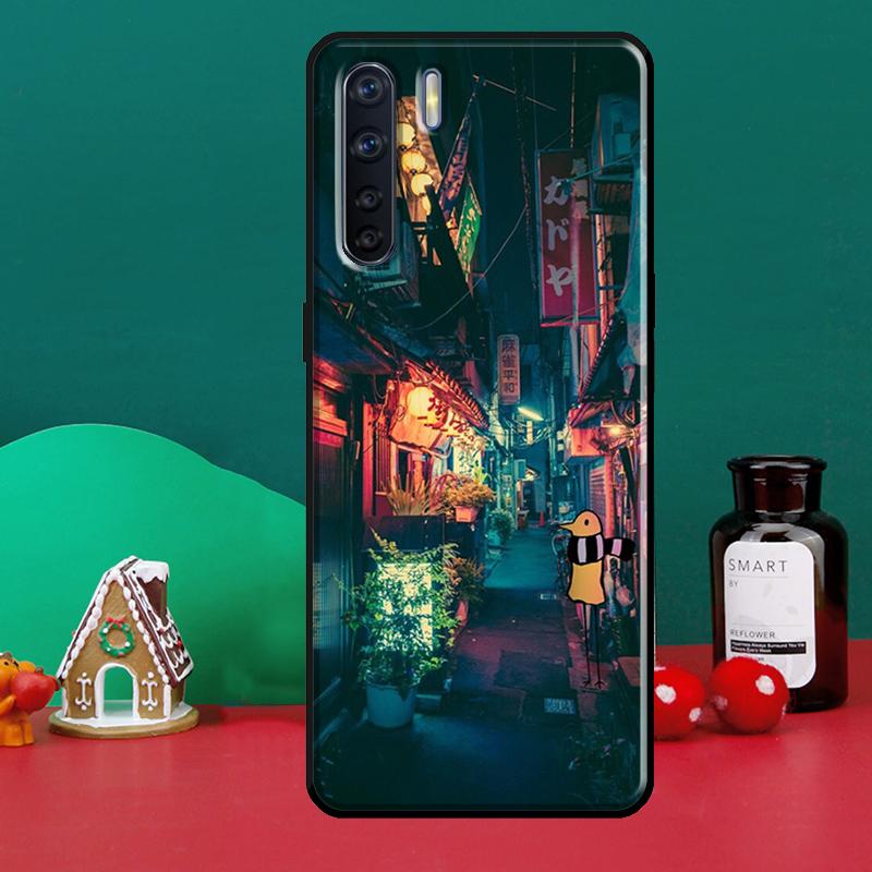 Oyasumi Punpun Hülle für OPPO A52 A72 A5 A9 A31 A53 S A15 A83 A91 A93 A54 A74 A94 A1K A3S A5S Handyhülle