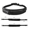 Sport Fanny Pack Double Pockets Large Capacity Multifunctional Waterproof Adjustable Storage Bag Portable Unisex Phone Holder Running Waist