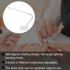 LED-Tischlampe, 3 Stufen, dimmbar, Augenschutz, flexible Schreibtischleuchte für Nail Art Tattoo