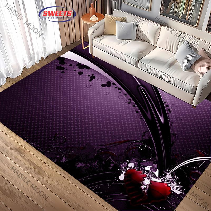 17 Styles Artistic Love Theme Printed Carpet Living Room Bedroom Sofa Office Large Area Decorative Mat Kids Play Rugs Warm Gift