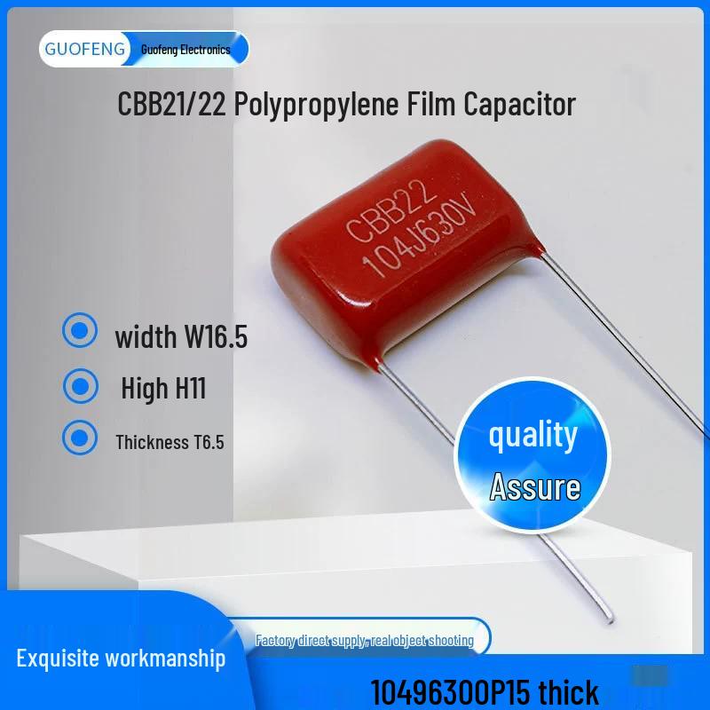 104J Multi-Voltage Film Capacitor, 0.1UF, 100V-2000V Range