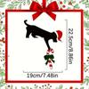 Funny Door Toppers Decor Cat/Dog Shaped Christmas Decoration  Holiday Ambiance