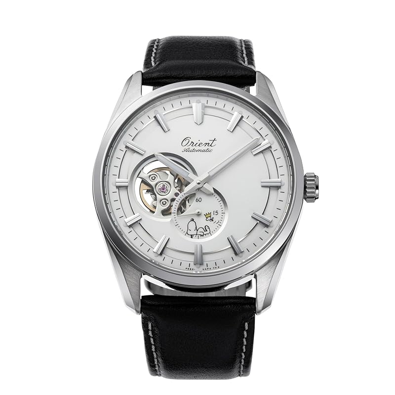 

[Orient Clock] watch contemporary semi-skeleton automatic watch mechanical automatic “Peanuts” collaboration Comes with domestic manufacturer warranty
