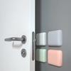 Protections No Drill Door Stopper Sticker Floor Door Stops Home Handle Self-adhesive 5/3/1 Anti-earplug Silicone PC Safety Mat