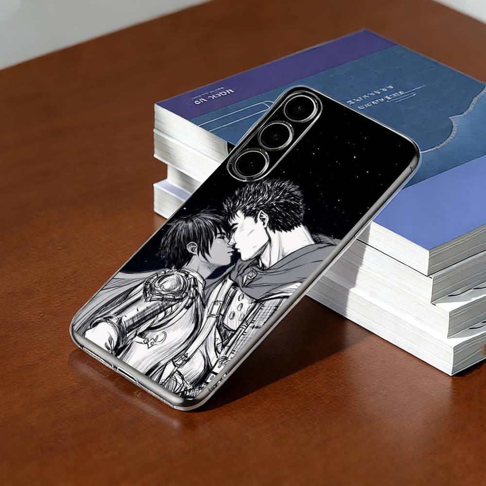 Anime Berserk Guts-T Phone Case Transparent Silicone Soft For SamsungA10,12,20,21S,30,31,40,50,51,52,70,71 Samsung a12