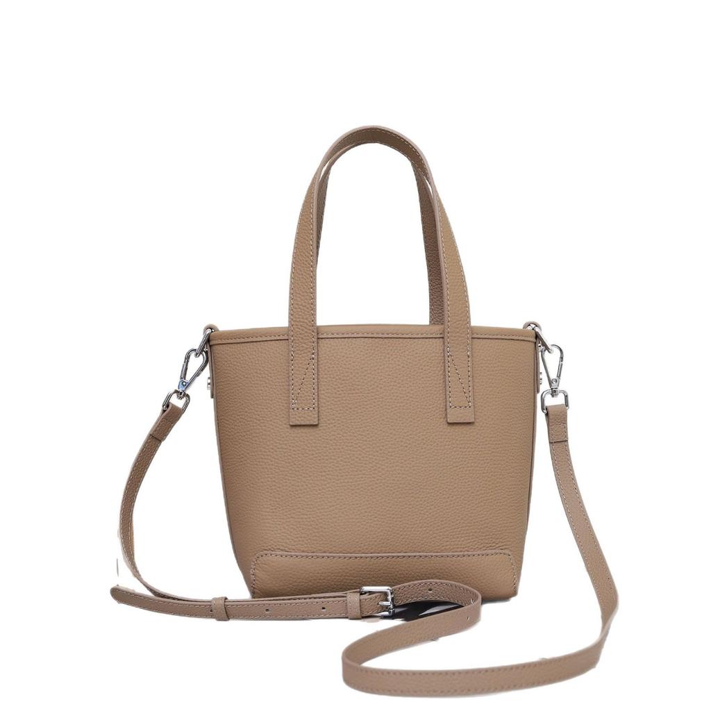 Cowhide One-shoulder Women's Bag Large-capacity Messenger Lady Fashionable, Simple and Good-looking, Practical and Generous Bag Soft Leather Bag