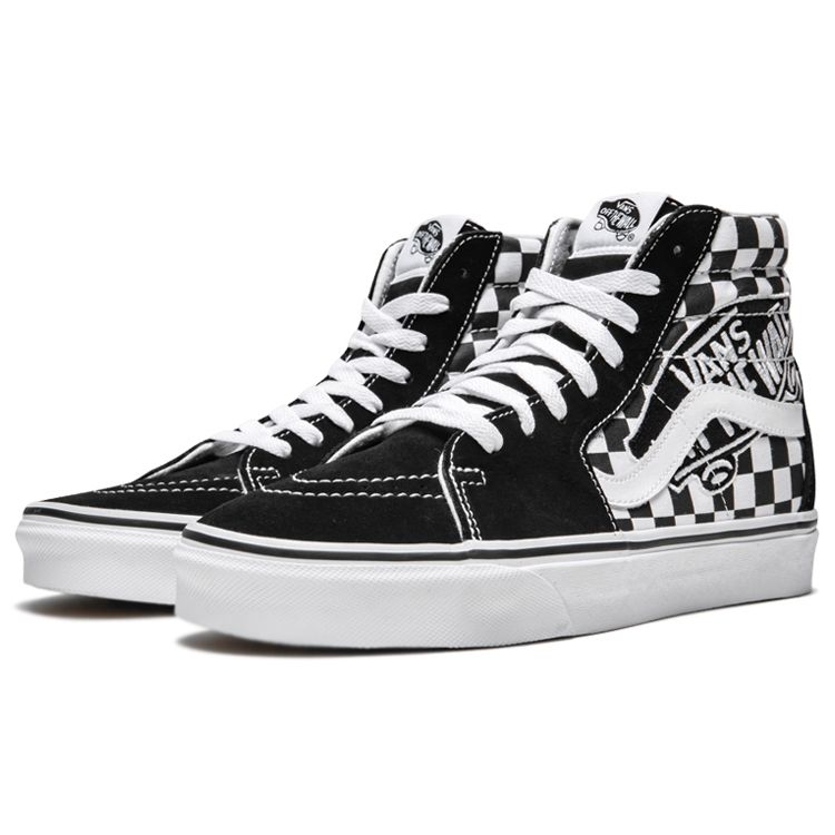 Vans Sk8-Hi Patch Unisex Sneakers Black True-White VN0A38GEUPV
