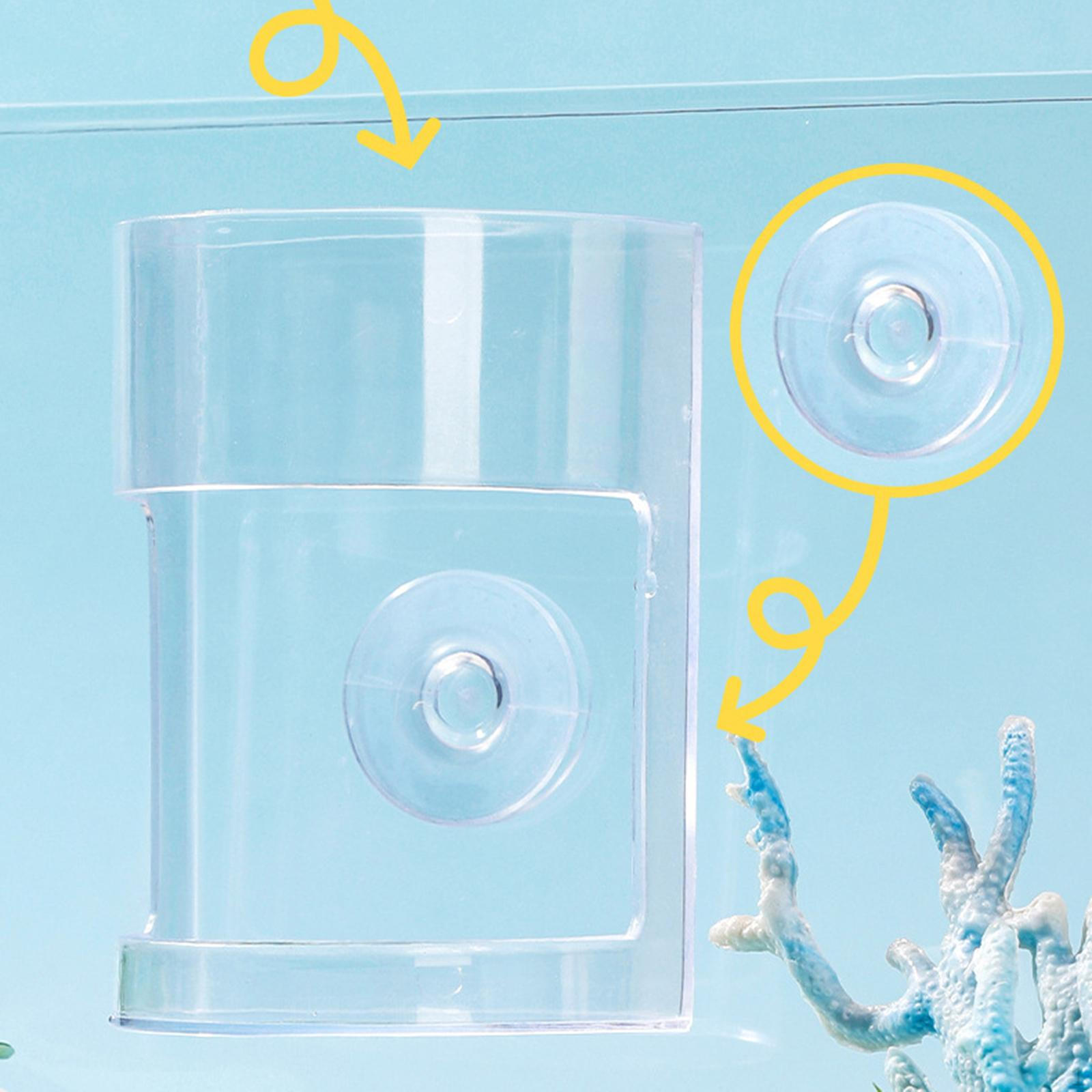 

Кормушка Трубка Колонна Присоска Прозрачный Аксессуары для Аквариума Тарелка для Креветок