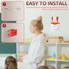First Aid Equipment Wall Mount for Choking Rescue Device Mask Holder Anti-Choking Device Organizer  Space-Saving First Aid Cabin