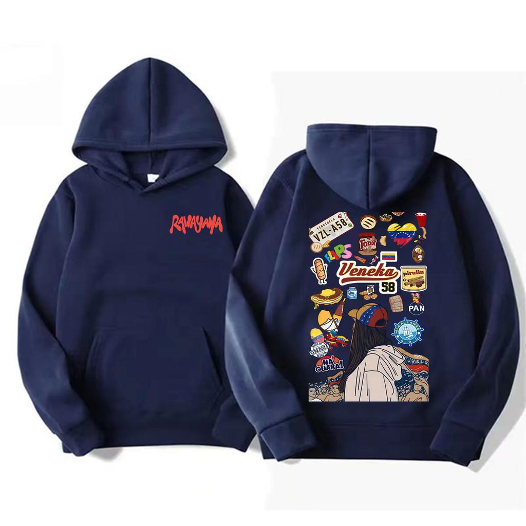 Rawayana Veneka 58 Sweatshirts Men Women Harajuku Fashion Trend Hoodie High Quality Casual Oversized Hoodies