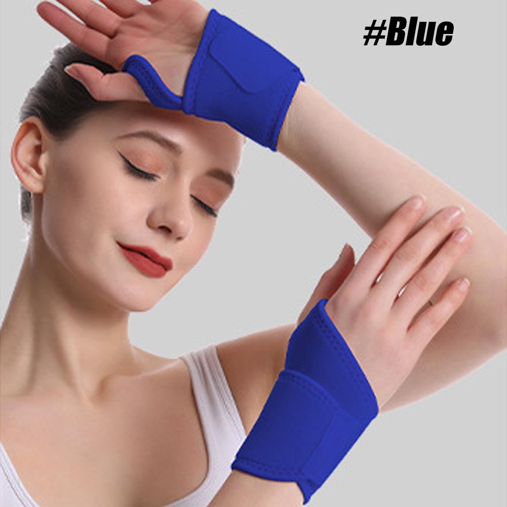 1 Pair Adjustable Wrist Support Wrist Brace For Carpal Tunnel, Arthritis And Tendinitis, Wrist Compression Wrap For Pain Relief