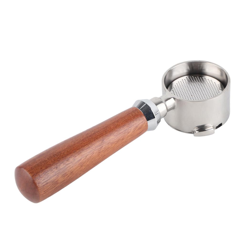 3 Öron Kaffe Bottenlöst Portafilter Avtagbart Rostfritt Stål Kaffe Portafilter Reservdelar