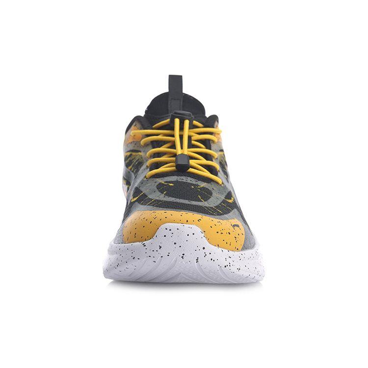 Li Ning Night Elf Sports Shoes Kids Sneakers Yellow Black YKCQ234-7