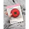 Small fresh blue background red polka dot tomato magnetic suction bracket is suitable for Apple 16 mobile phone case iPhone15/14/13.