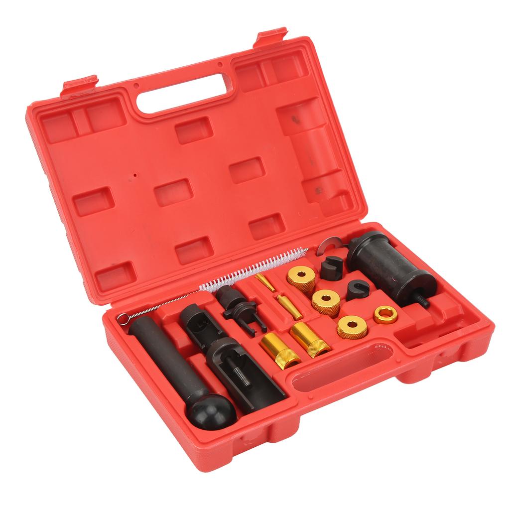 18PCs FSI Injector Puller Remover Installer Tool Kit Fit for 1.2 1.4 1.6 1.8 2.0 3.0 3.2 3.6 4.0 FSi TFSi TSi Petrol