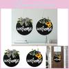 Festive Welcome Blackboard Wreath With Lovely Bow And Eye-catching Sunflower Accents