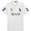 Polo Ralph Lauren Ribbed Mesh Letter Short Sleeve Classic Fit Polo Shirt Men Tops 710977438-001