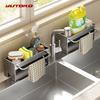 Kitchen Sink Stand Sponge Holder Dish Drainer Organizers Storage Accessories Shelf Storage Organizer Dish Drying Rack Gadgets