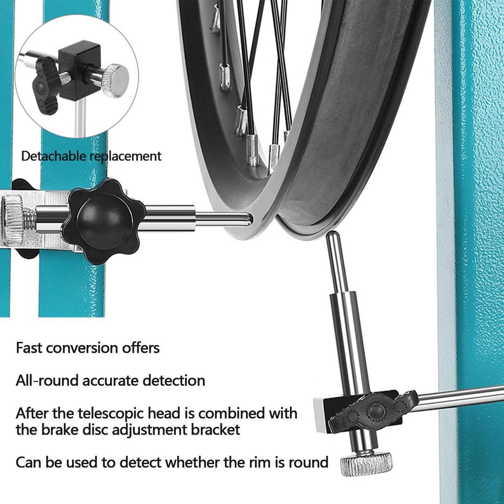 Bicycle Truing Stand Adjustable Bike Stand For Maintenance Bicycle Adjustment Rims Mountain Road Bike Wheel Set Bicycle Repair
