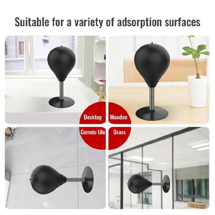 Desktop PU Boxing Ball  Training B0xing Bag Muay Tai Mma Exercise Stress Relief