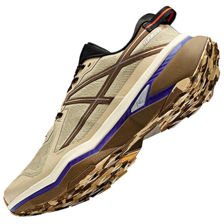 Anta Falcon 2 Comfortable Versatile Non-Slip Shock Absorbing Durable Low-Top Trail Running Shoes Men sneaker Brown 112515502A-2