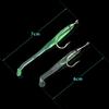 Fishing Lure Luminous Hook with Fluorescent Light Small Package Easy to Carry Emitting Bait Fishing Tackle Accessories