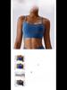 Nude Yoga Bra: Beautiful Back Sports Top for Running & Fitness - No Refunds or Exchanges.