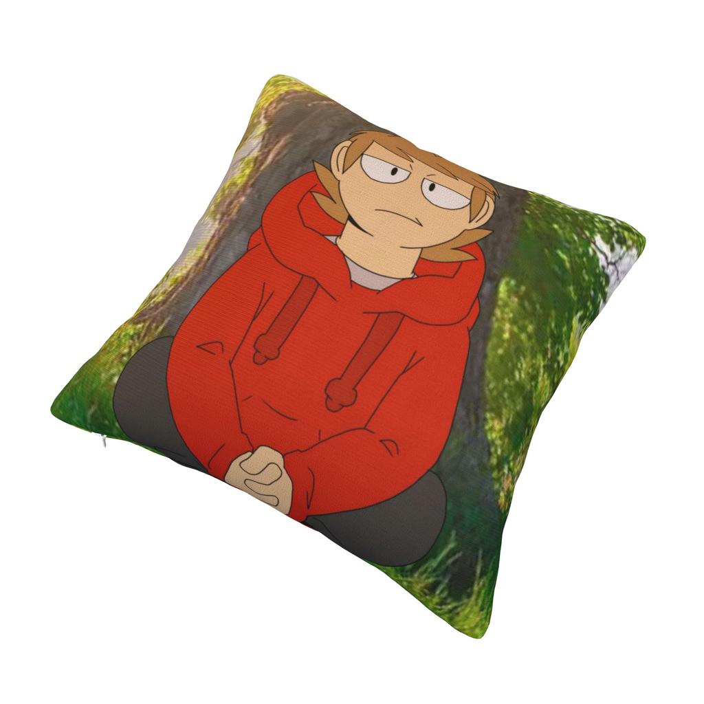 E-Eddsworld T-Tord Pillowcases  Funny Pillow Case For Living Room Bed Chair Soft Pillow Cover