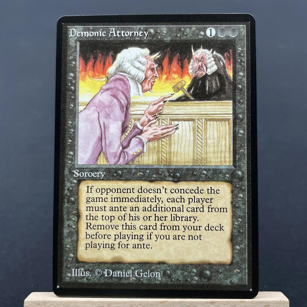 BETA NORMAL1-01 TCG Cards for Home Play magical Proxy Armageddon Vesuvan Doppelganger the Time Walk Balance Personal gather