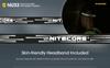 NITECORE NU33 Triple Output Rechargeable Headlamp 700 Lumens Eco Sensor USB Charging Cable USB-C - - Type-C