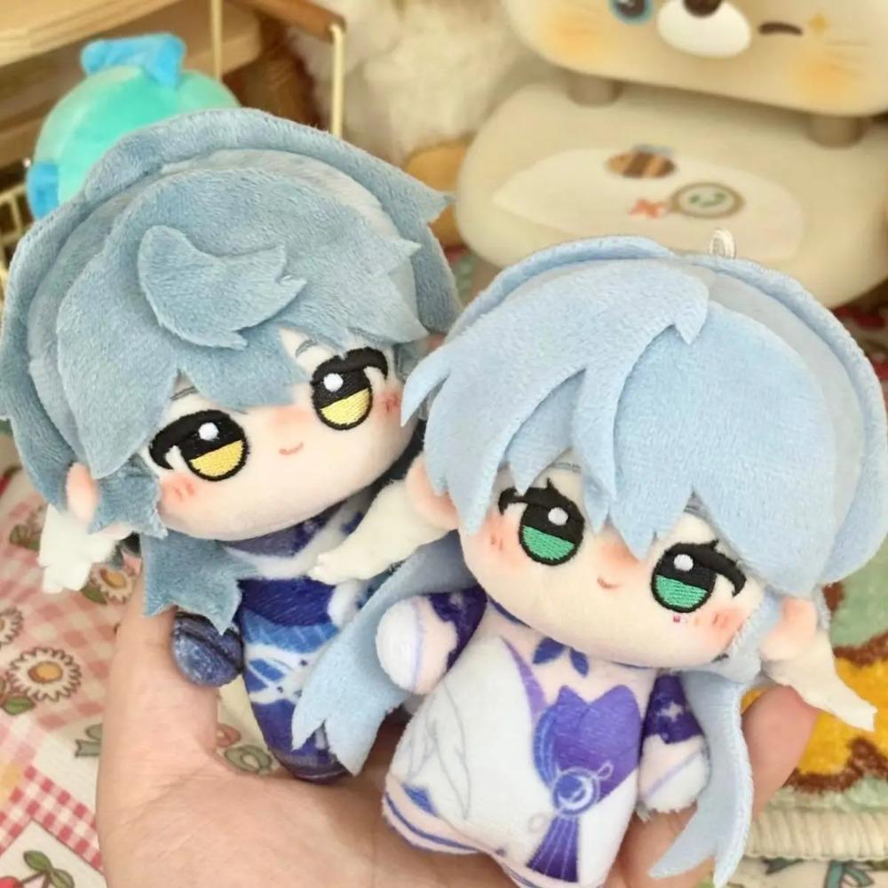 Stuffed 10cm Honkai: Star Rail Sunday Robin Cute Plush Doll Keychain for Fans Collection or Kids Adults Birthday Gift