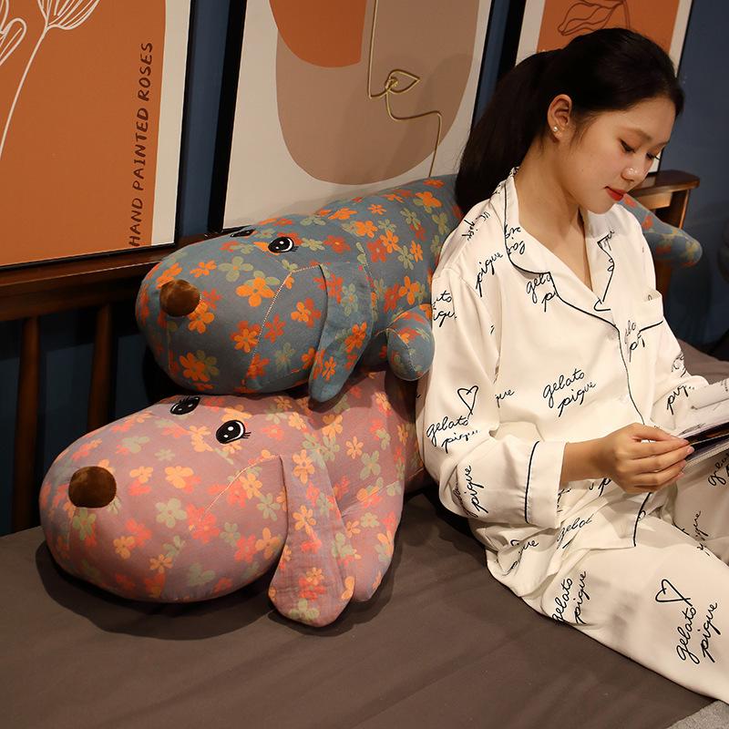 Removable & Washable Three-Layer Cartoon Animal Hugging Pillow for Girls