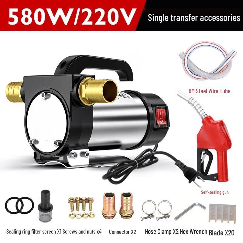 

Aokewen Electric Diesel Transfer Pump with Self-Sealing Nozzle